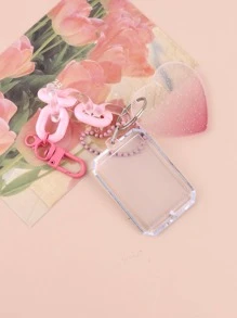 1 cái Bìa Thẻ Rõ Ràng - Hồng - Xem 1