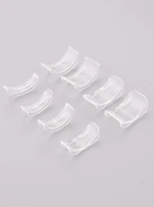 8pcs/set Casual Invisible Ring Size Adjuster For Women For DIY Jewelry Making - Clear - View 5
