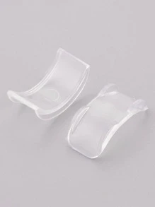 8pcs/set Casual Invisible Ring Size Adjuster For Women For DIY Jewelry Making - Clear - View 6