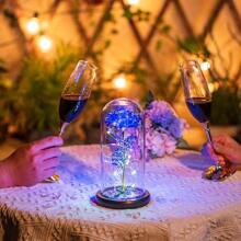 1 pieza Luz de la decoración de plástico - Azul - Ver 3