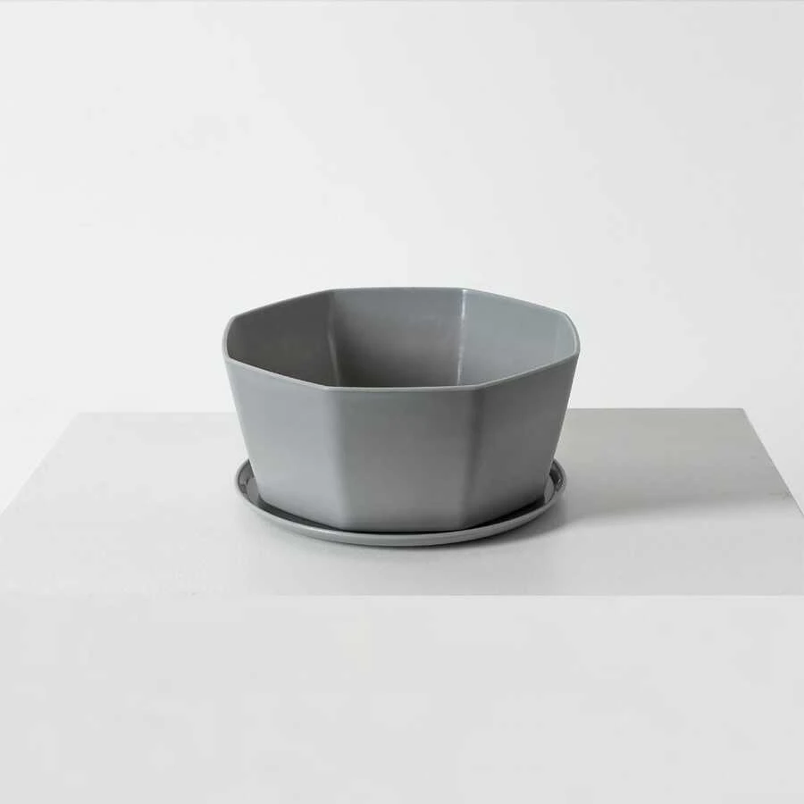 1 pieza Maceta de vivero unicolor - Gris - Ver 1