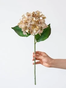 1入組人造花現代家居裝飾塑料仿真花 - 金色 - 查看 8