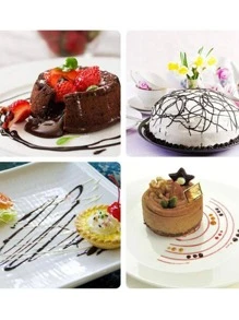 1pc Stainless Steel Piping Spoon - Silver - View 8