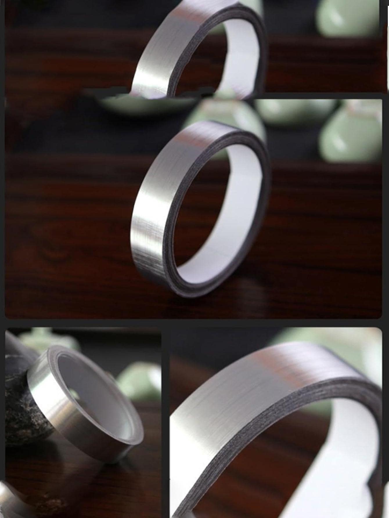 1roll PET Floor Sealing Sticker - Silver - View 1