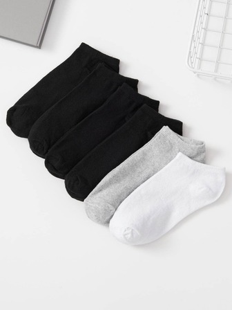 純色女士短襪