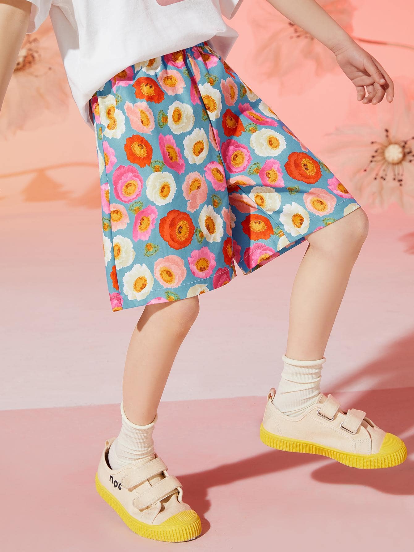 男孩印花短褲 - 彩色 - 查看 1