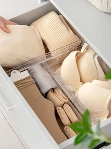 6 件装透明抽屉隔断装饰秋季装饰节日装饰房间装饰家居装饰秋季装饰卧室装饰 - 無色 - 查看 8