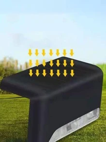 Linterna solar impermeable de 3/4 piezas - Negro - Ver 9