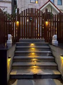 Linterna solar impermeable de 3/4 piezas - Negro - Ver 10