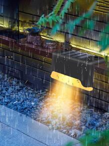 Linterna solar impermeable de 3/4 piezas - Negro - Ver 2