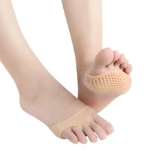 1 Bảo Vệ Bàn Chân Trước Miếng Lót, Rỗng Ra Thoáng Khí Thoải Mái Chống Trơn Trượt Dạng & Lót Cho Giày - Màu be - Xem 3