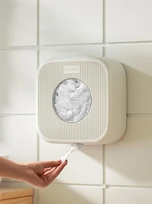 1 pieza Dispensador montado en la pared de plástico cruzado