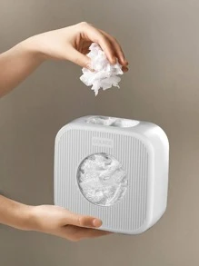 1 pieza Dispensador montado en la pared de plástico cruzado