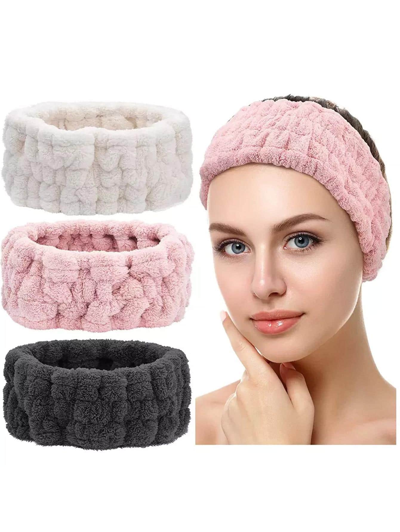 ที่คาดผม สีสุ่ม 1 ชิ้น - มัลติคัลเลอร์ - ดู 2