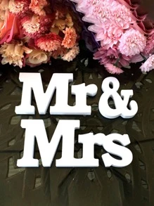 3入組婚禮派對裝飾物品