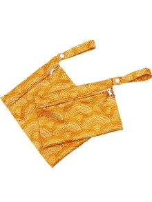 2pcs Baby Different Size Polyester Diaper Bag - Multicolor - View 3