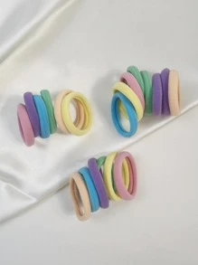 20 chiếc cà vạt buộc tóc đơn giản cho nữ, dùng cho cuộc sống hàng ngày - Nhiều màu - Xem 7