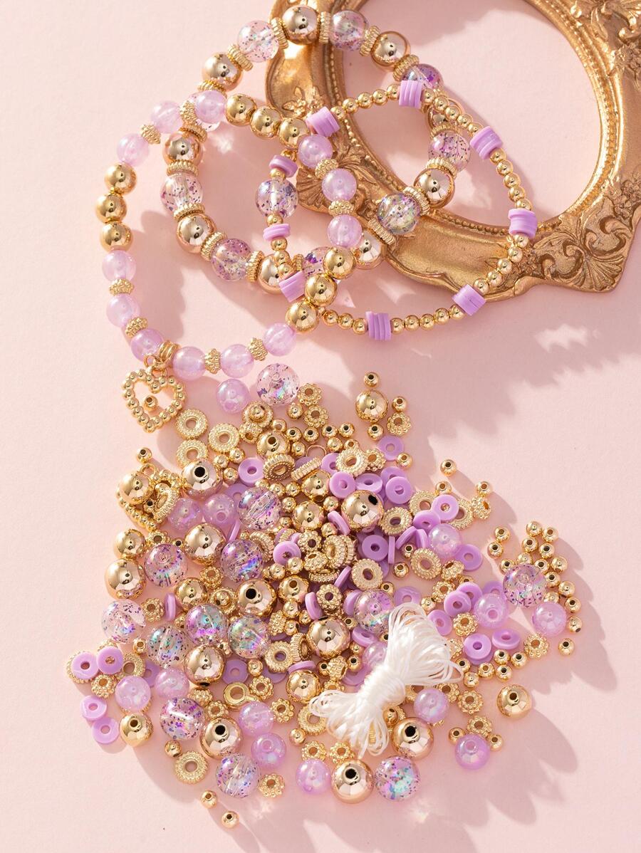1pack Fashion Bead DIY Jewelry Accessory Set For Women For DIY Jewelry