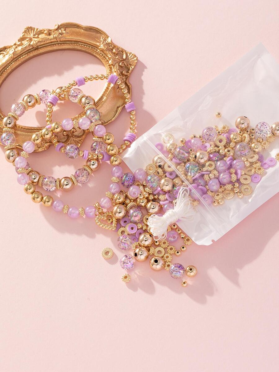 1pack Fashion Bead DIY Jewelry Accessory Set For Women For DIY Jewelry