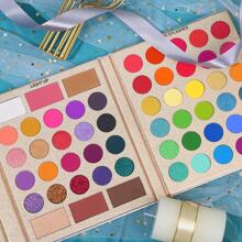 Pretty All Set Eyeshadow Palette Holiday Gift Set Pro 86 Colors Makeup Kit Matte Shimmer Eye Shadow Highlighters Contour Blush Powder All In One Makeup Pallet - Nhiều màu - Xem 2