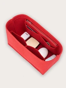 Organiseur de sac à main, organiseur de sac en feutre pour sac à main, organiseur de sac fourre-tout, insert de forme pour sac fourre-tout avec fermetures éclair, forme de sac fourre-tout, sac à main épais et portable pour PM MM GM