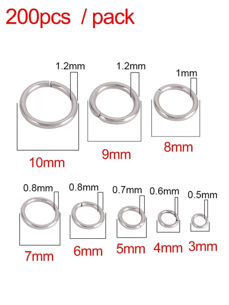 Set di connettori ad occhiello (M3-M10) 150 pezzi in una custodia