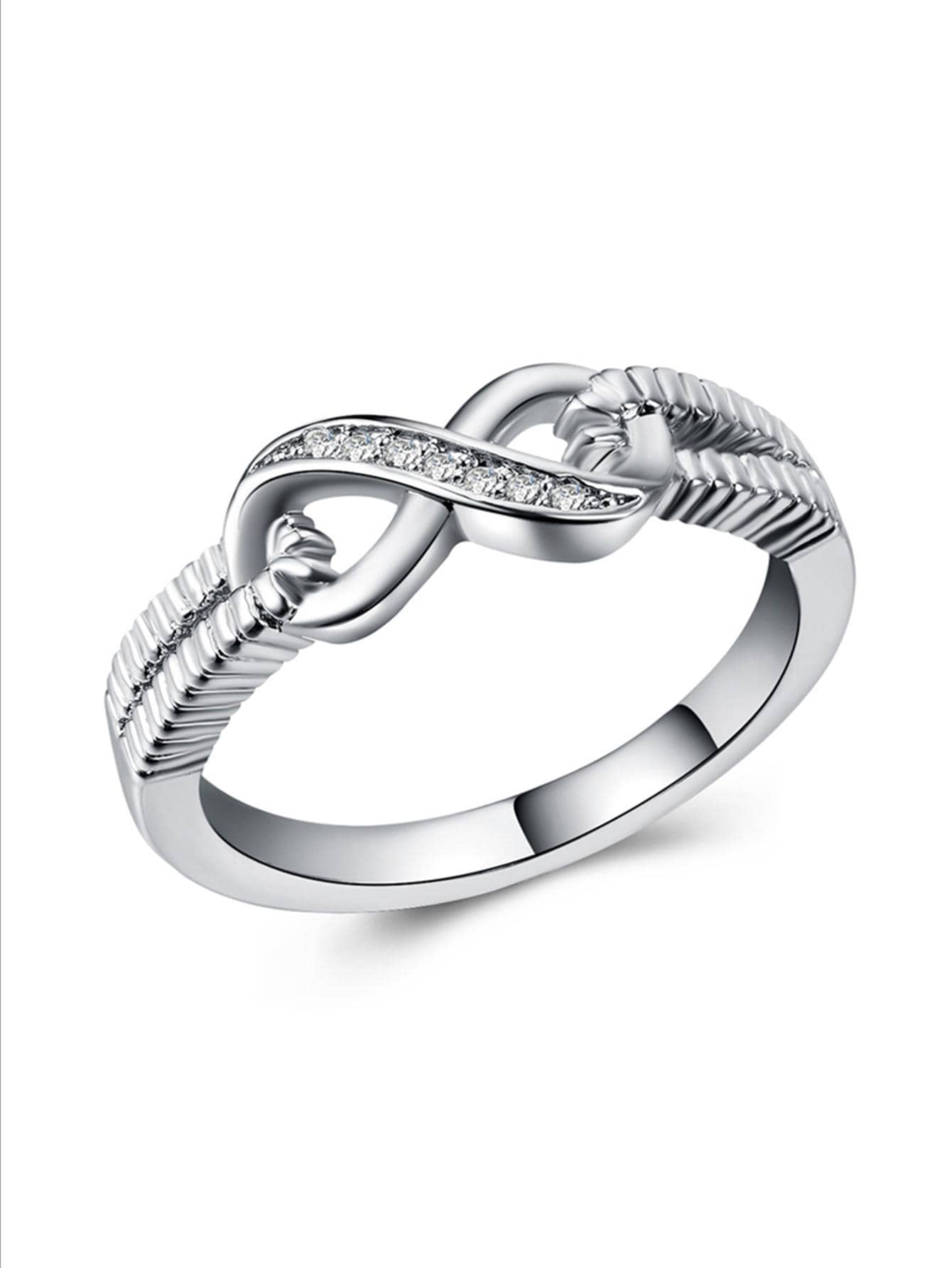 1 Chiếc nhẫn Cubic Zirconia thanh lịch dành cho phụ nữ làm quà tặng ngày lễ tình nhân, tiệc đính hôn, kỷ niệm ngày cưới, trang sức nhẫn
