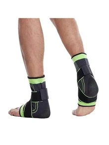 1入組拼接邊滌綸運動踝保護 - 綠色 - 查看 5