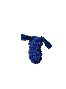 1pc TPE Watering Gun Set, Daily Blue Garden Hose Nozzle Set For Home - Blue - View 8