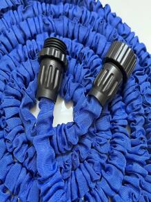 1pc TPE Watering Gun Set, Daily Blue Garden Hose Nozzle Set For Home - Blue - View 7