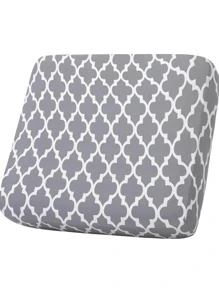 1pc Geometric Pattern Sofa Seat Cover - Multicolor - View 3