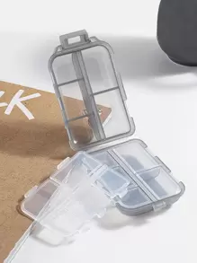 1pc Multi-grid Pill Storage Box