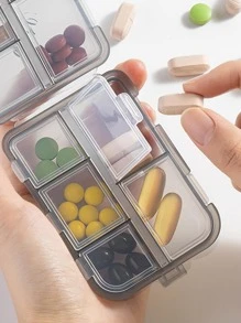 1pc Multi-grid Pill Storage Box