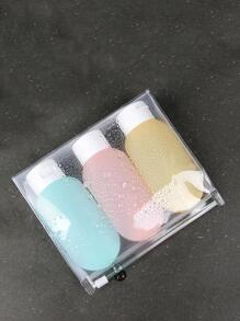 1 个透明旅行收纳盒，波西米亚风 - 無色 - 查看 3