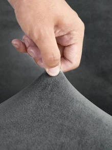 1件装，银狐绒弹力防尘椅套，家用，适用于客厅、餐厅、卧室等场所。