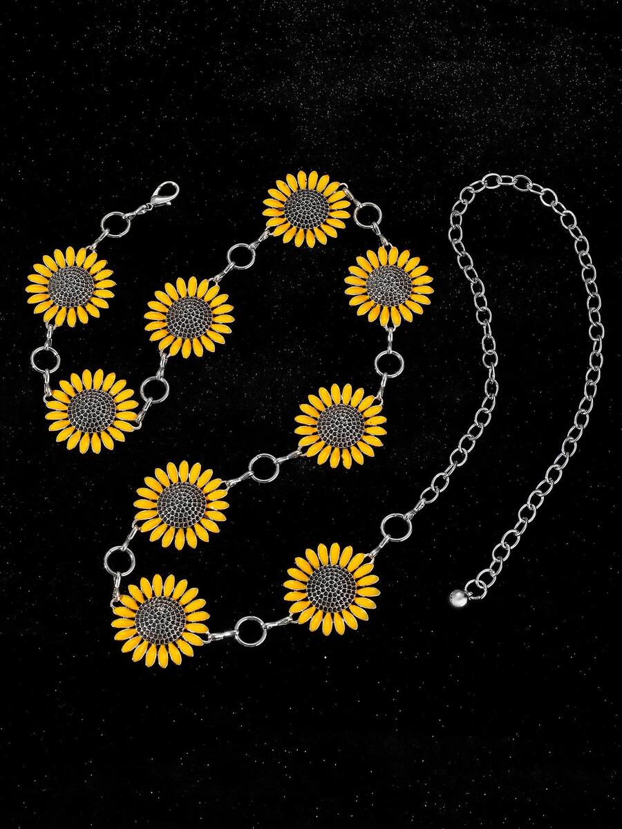 Dây chuyền trang trí hướng dương - Nhiều màu - Xem 1