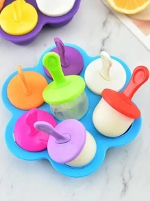 1 cái Khuôn Popsicle Khối Màu - Màu xanh lam - Xem 5