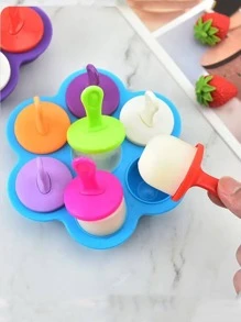 1 cái Khuôn Popsicle Khối Màu - Màu xanh lam - Xem 3