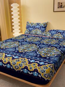 1 Miếng Phong cách Bohemian Làn da thân thiện Thoáng khí Đã chải Chăn Vừa vặn ( Vỏ gối Không bao gồm ) - Nhiều màu - Xem 2