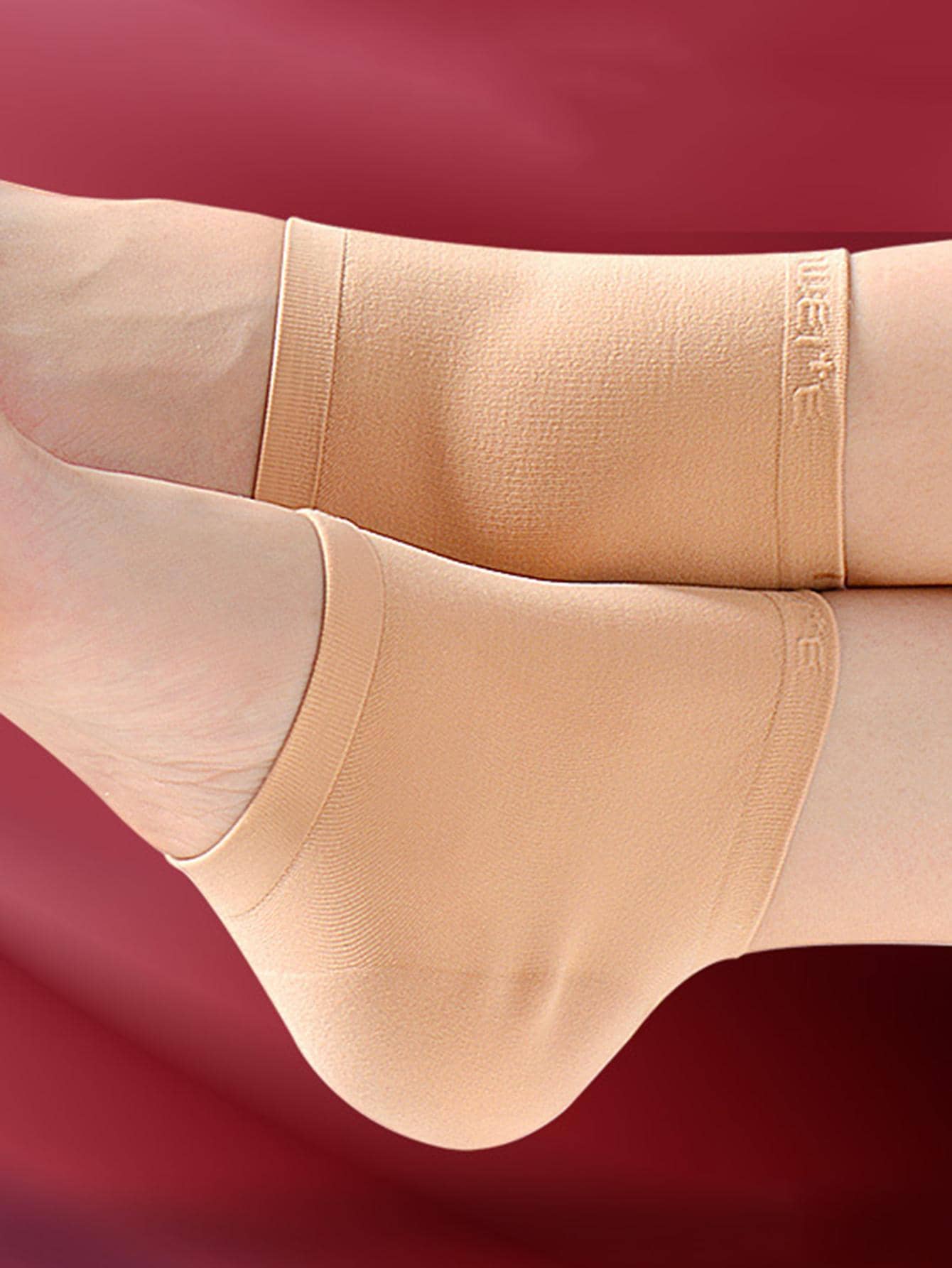 2 piezas cubierta protectora de talón de silicona, cubierta protectora de talón antigrietas secas, cubierta de reparación de pie