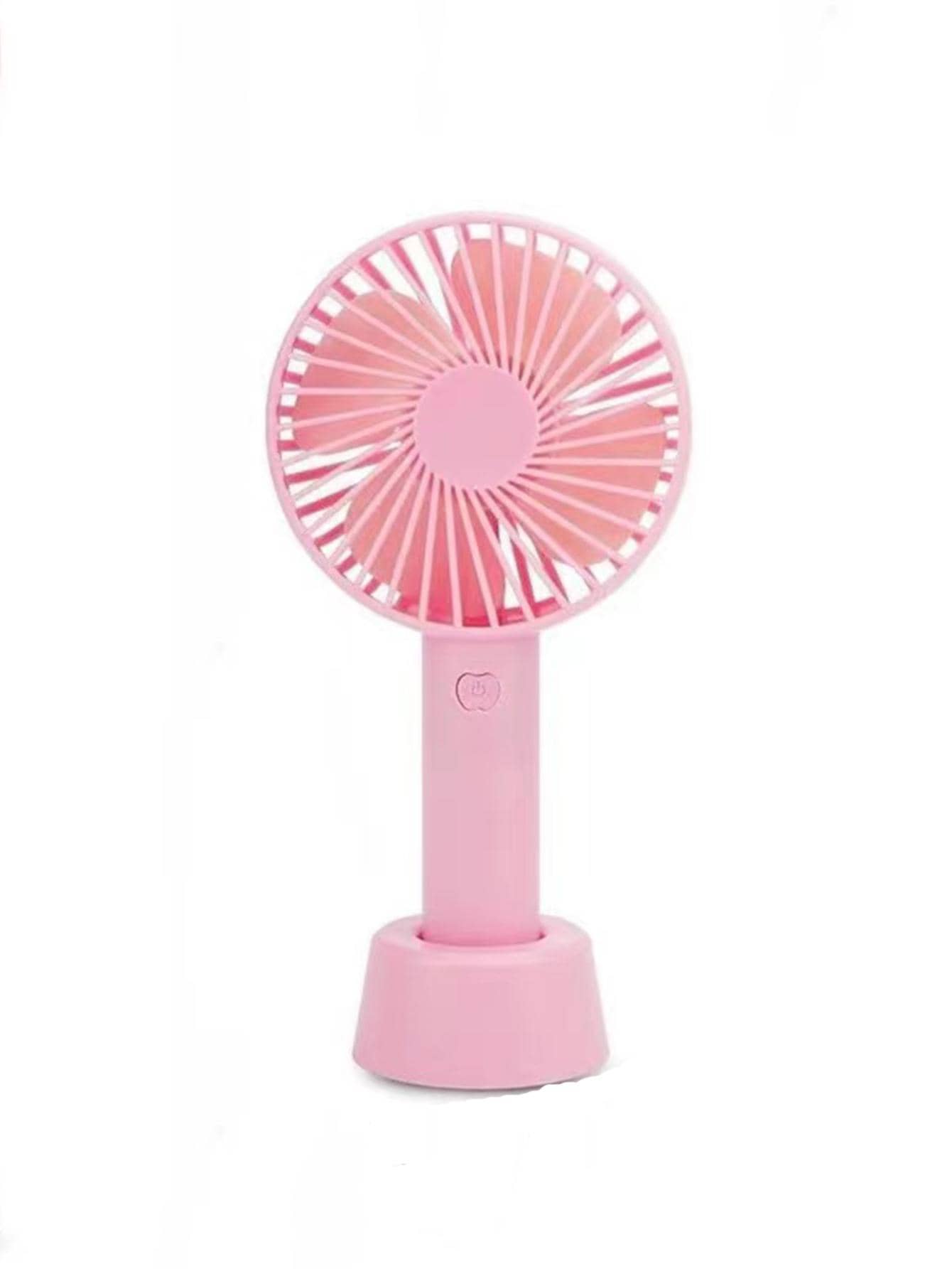 1 pieza Abanico liso eléctrico de mano - Rosa - Ver 1