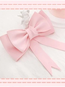 1 件蝴蝶结设计蛋糕装饰 - 粉色 - 查看 4