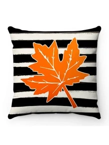 4入組南瓜圖案靠墊套不附帶墊芯 - 米色 - 查看 5