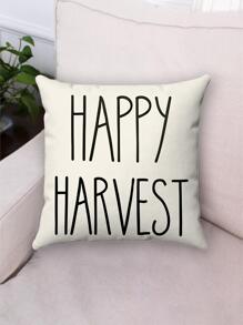 4入組南瓜圖案靠墊套不附帶墊芯 - 米色 - 查看 7