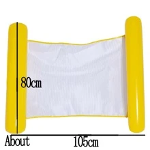 Nệm hơi nổi PVC bơm hơi - Màu vàng - Xem 4