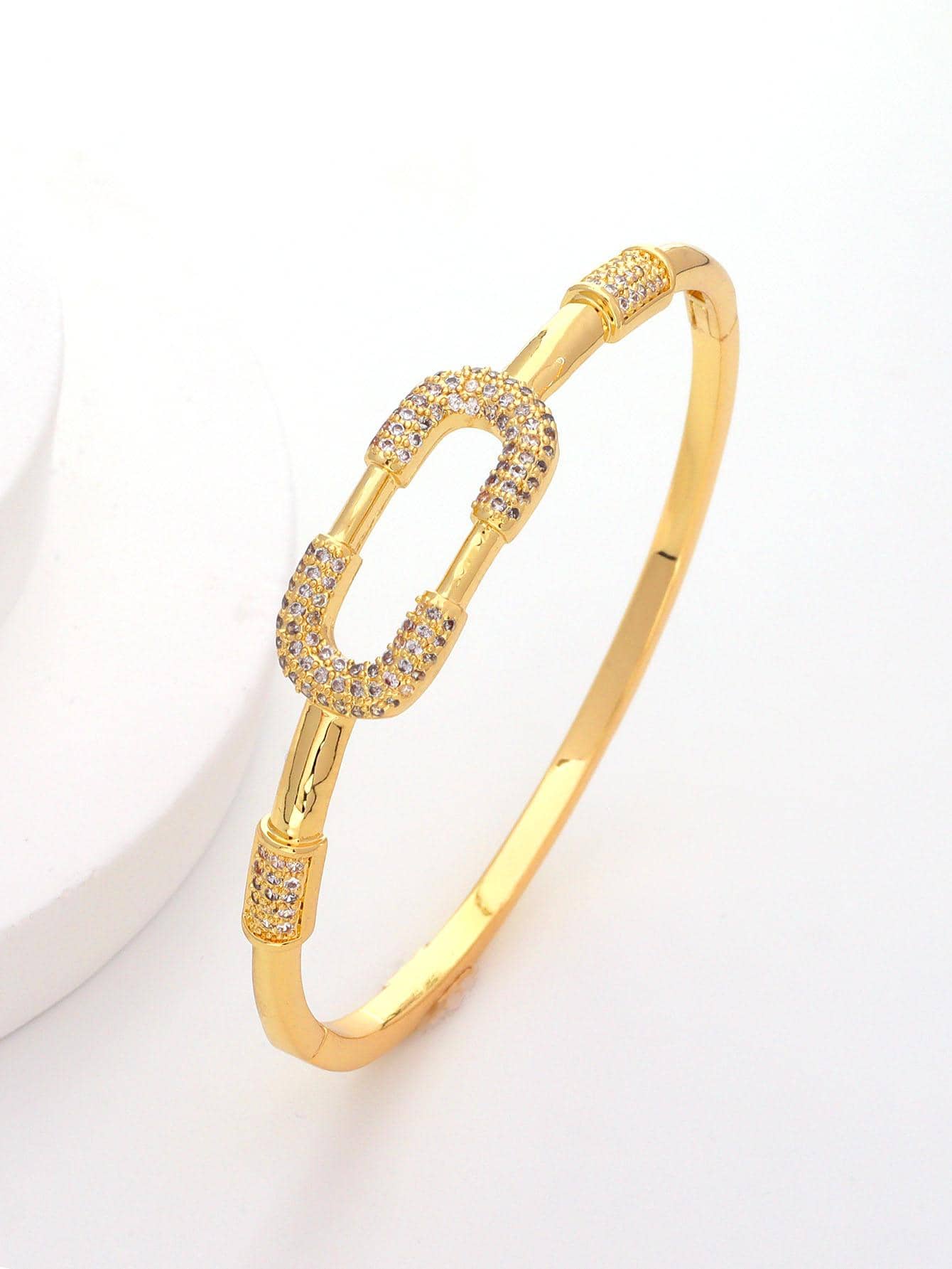 1 Đồng Thời Trang Đính Đá Cubic Zirconia Trang Trí Lắc Tay Cho Nữ Trang Trí Hàng Ngày - Nhiều màu - Xem 1