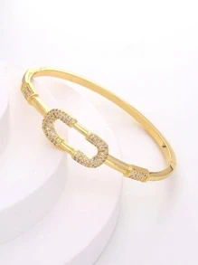 1 Đồng Thời Trang Đính Đá Cubic Zirconia Trang Trí Lắc Tay Cho Nữ Trang Trí Hàng Ngày - Nhiều màu - Xem 3