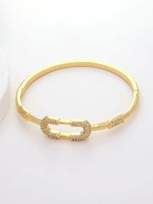 1 Đồng Thời Trang Đính Đá Cubic Zirconia Trang Trí Lắc Tay Cho Nữ Trang Trí Hàng Ngày - Nhiều màu - Xem 4