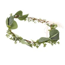 1 Băng Đô Cài Tóc Phong Cách Boho Cho Nữ, Dành Cho Du Lịch - màu xanh lá - Xem 2