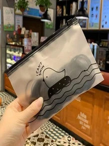 100入組素色休閒髮帶適合日常生活 - 黑色 - 查看 2